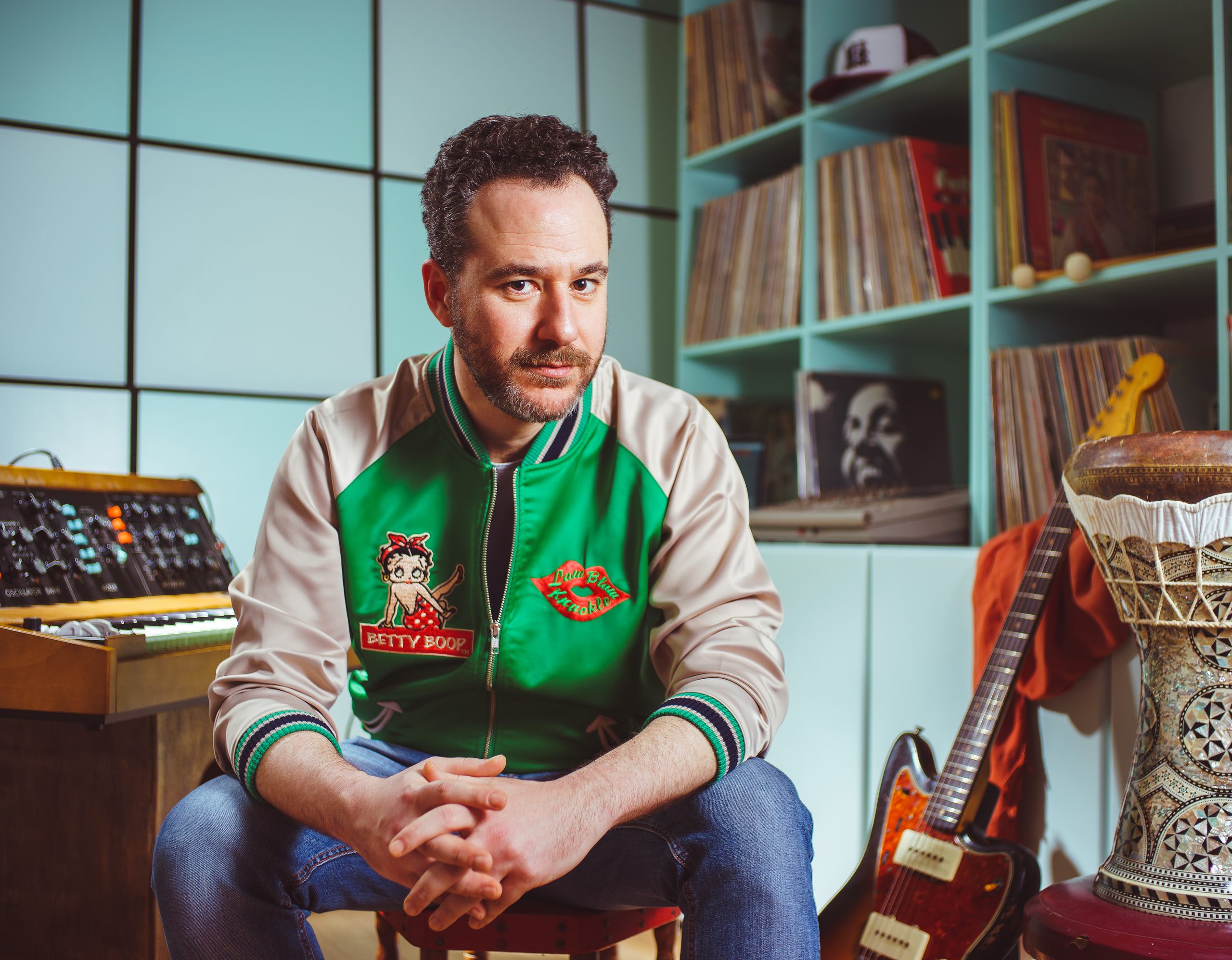 LennyTunes in his studio